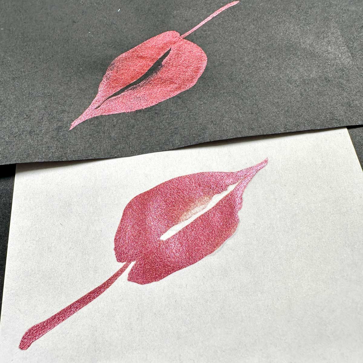 Yasutomo Metallic Sumi Ink - Metallic Red [CMR2] - Image 2