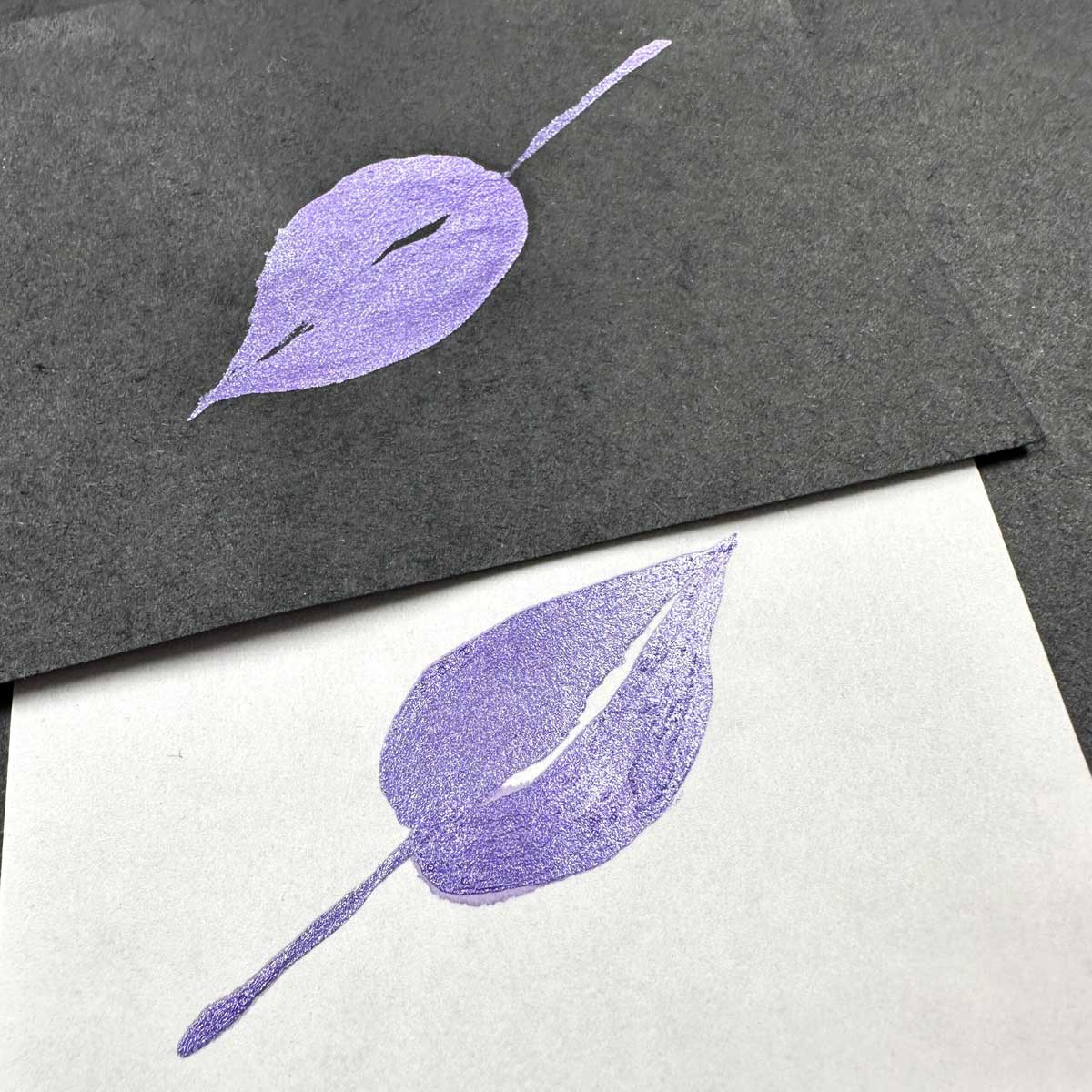 Yasutomo Metallic Sumi Ink - Metallic Violet [CMV2] - Image 2