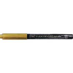 Zig Kuretake Fudebiyori Metallic Brush Pen - Blue [125] - Image 2